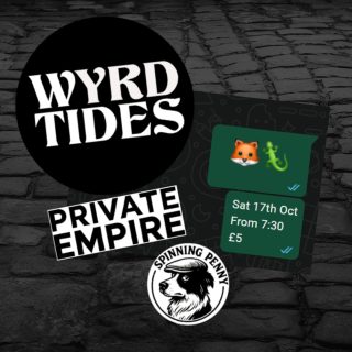 ＲＥＭＩＮＤＥＲ！
@foxandnewtpub @privateempireband @spinning.penny.band