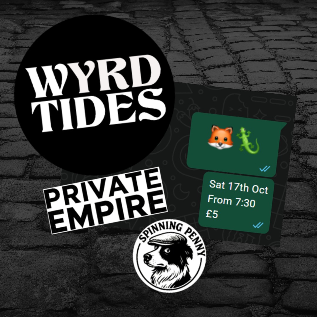 ＲＥＭＩＮＤＥＲ！
@foxandnewtpub @privateempireband @spinning.penny.band